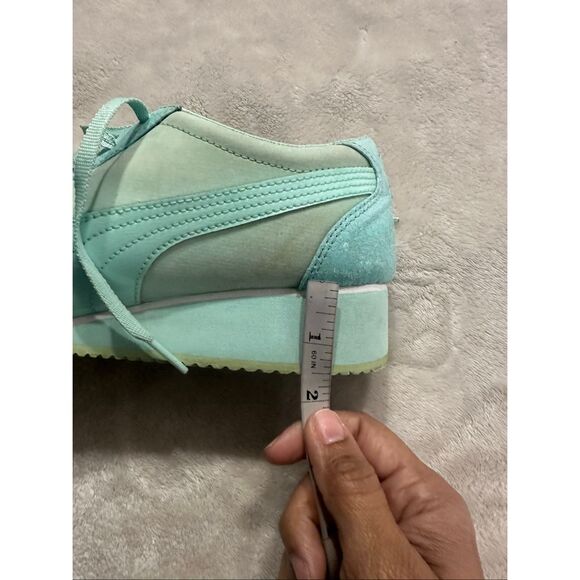 Puma Women's Size 9.5 Eco Ortholite Wedge Suede Sneakers Shoes - Picture 10 of 14